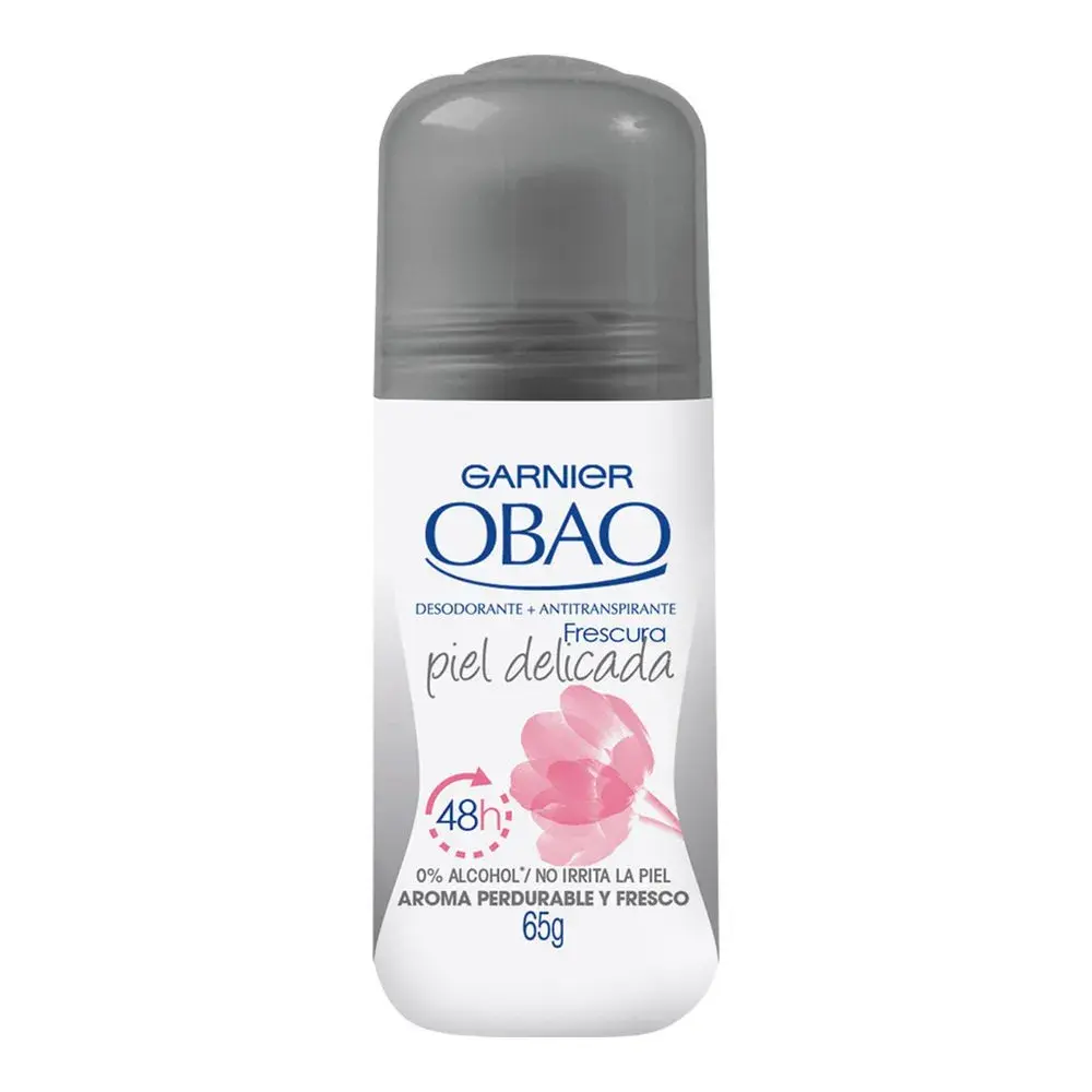 DESODORANTE OBAO ROLL-ON PIEL DELICADA 65G