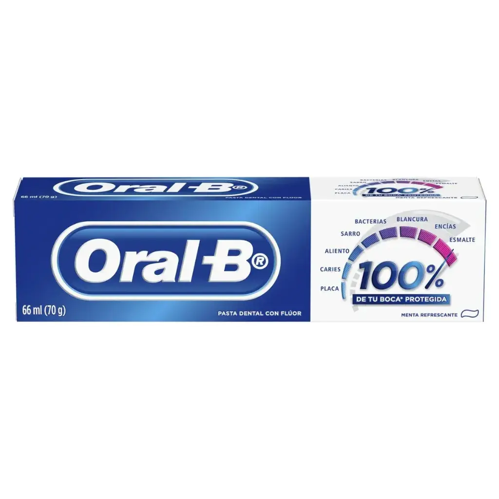PASTA DENTAL ORAL-B 100% MTA REFRES 66ML