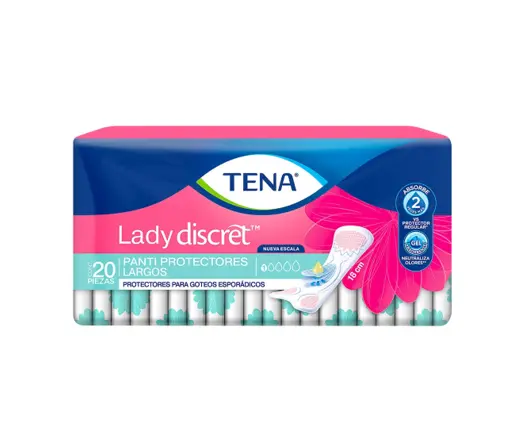 PANTY PROTECTOR TENA LADY CON 20