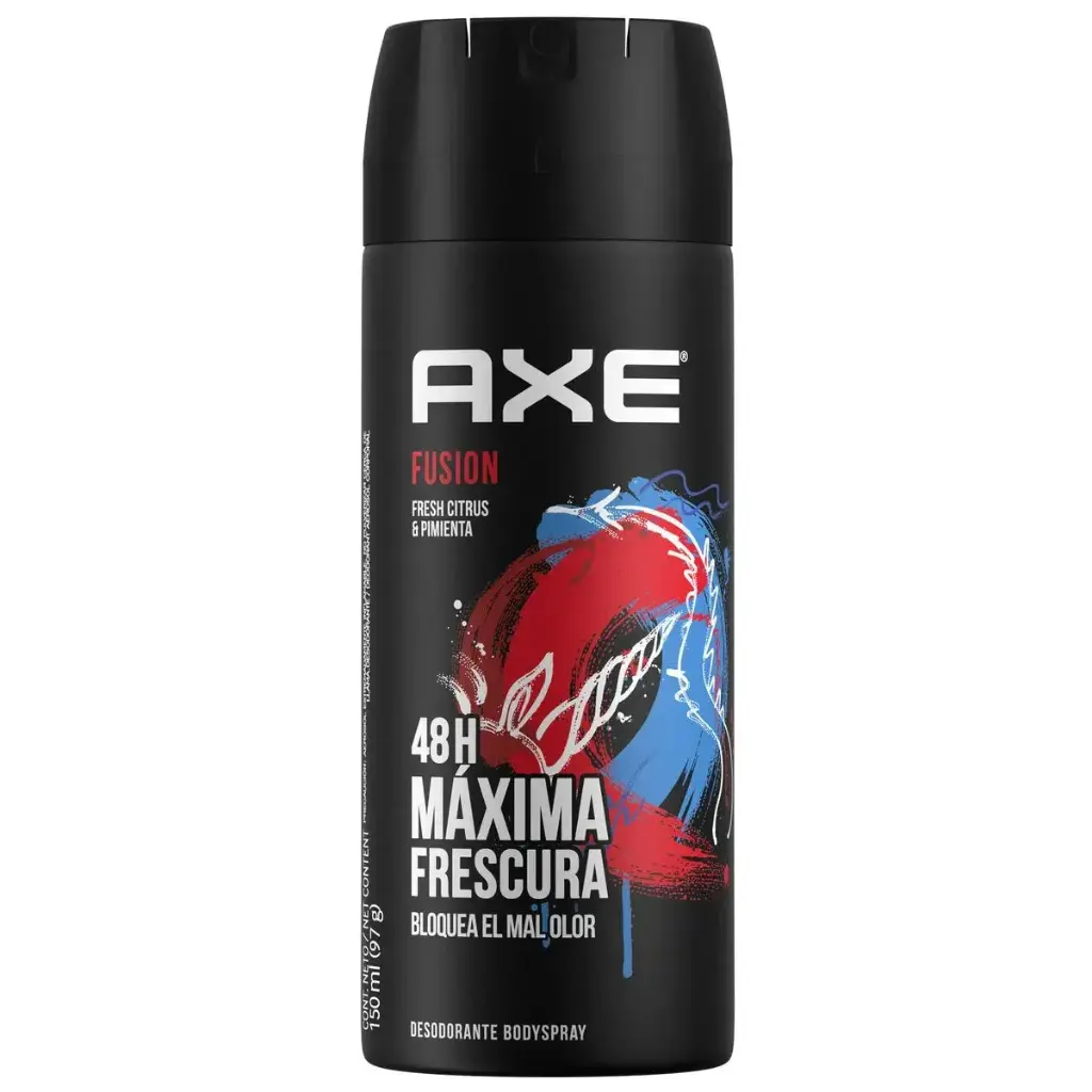 DESODORANTE AXE AEROSOL FUSION 150ML
