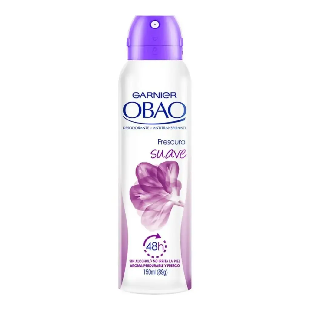 DESODORANTE OBAO AEROSOL FRESCURA SUAVE 150ML