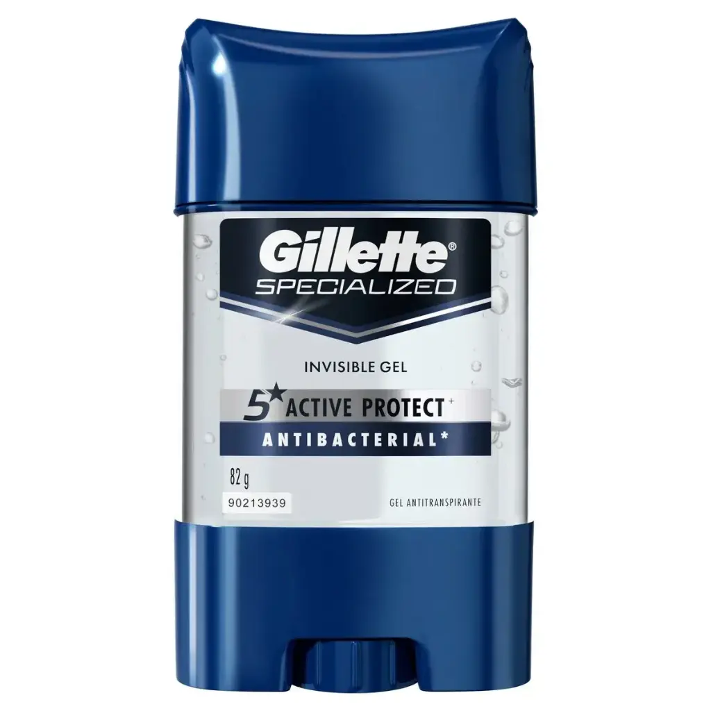 DESODORANTE GILLETTE GEL ANTIBACTERIAL 82G
