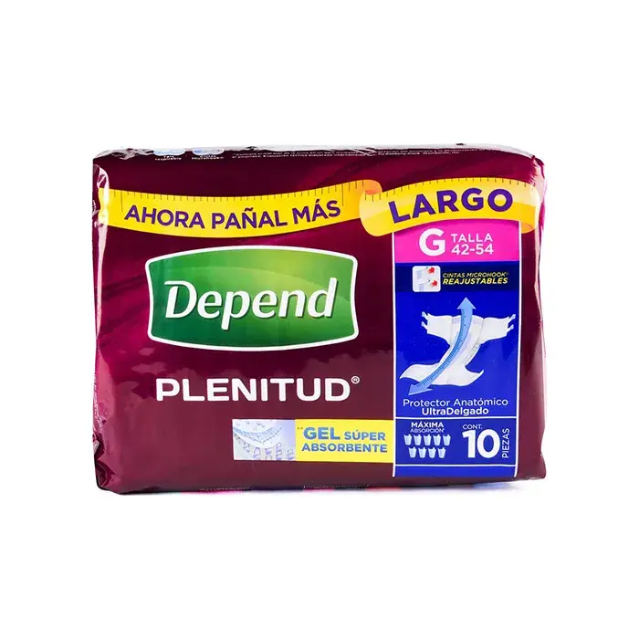 CALZ DEPEND PLENITUD NOC GDE C/10