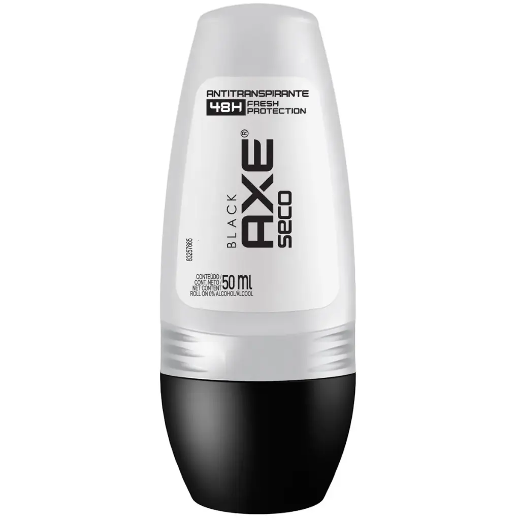 DESODORANTE AXE ROLL-ON BLACK SECO 50ML