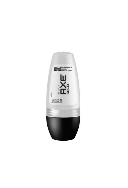 DESODORANTE AXE ROLL-ON BLACK SECO 50ML