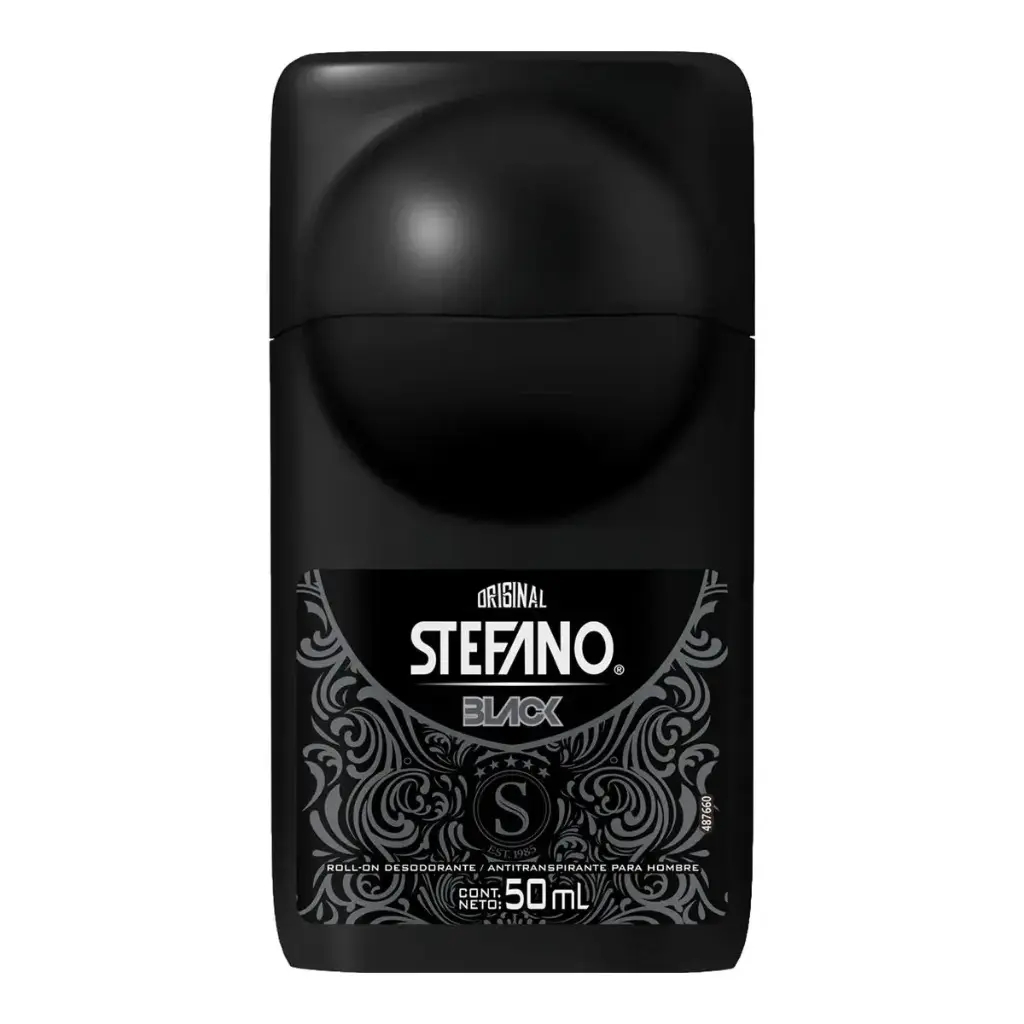 DESODORANTE STEFANO ROLL-ON BLACK 50ML