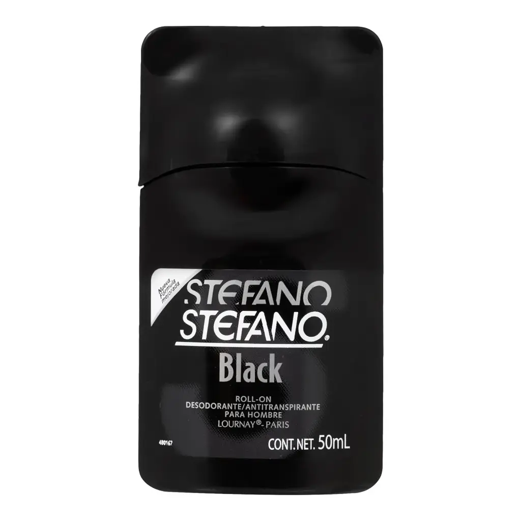DESODORANTE STEFANO ROLL-ON BLACK 50ML
