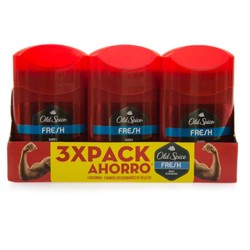 DESODORANTE OLD SPICE FRESH STICK 50G 3PACK