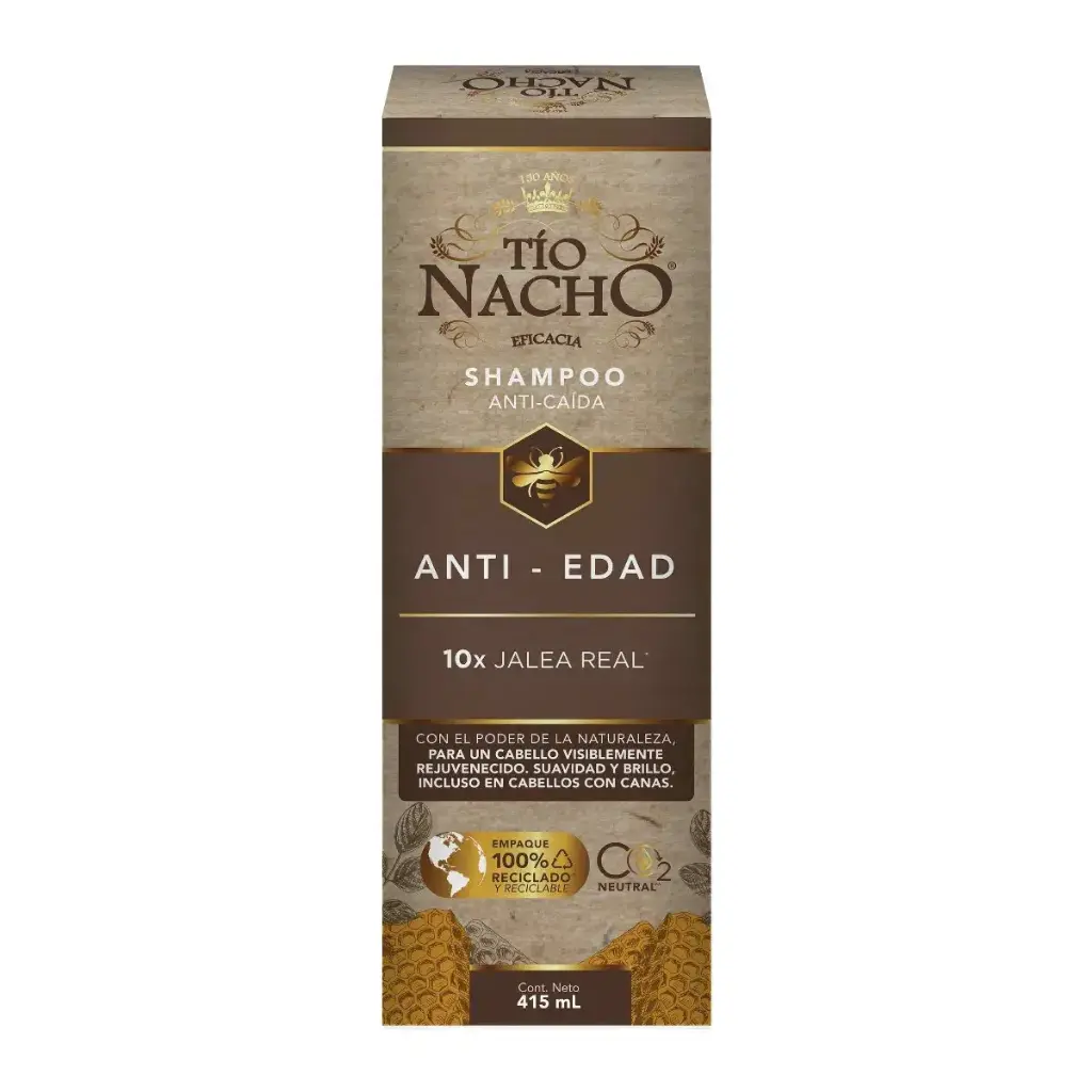 SHAMPOO TIO NACHO ANTI-EDAD 415ML