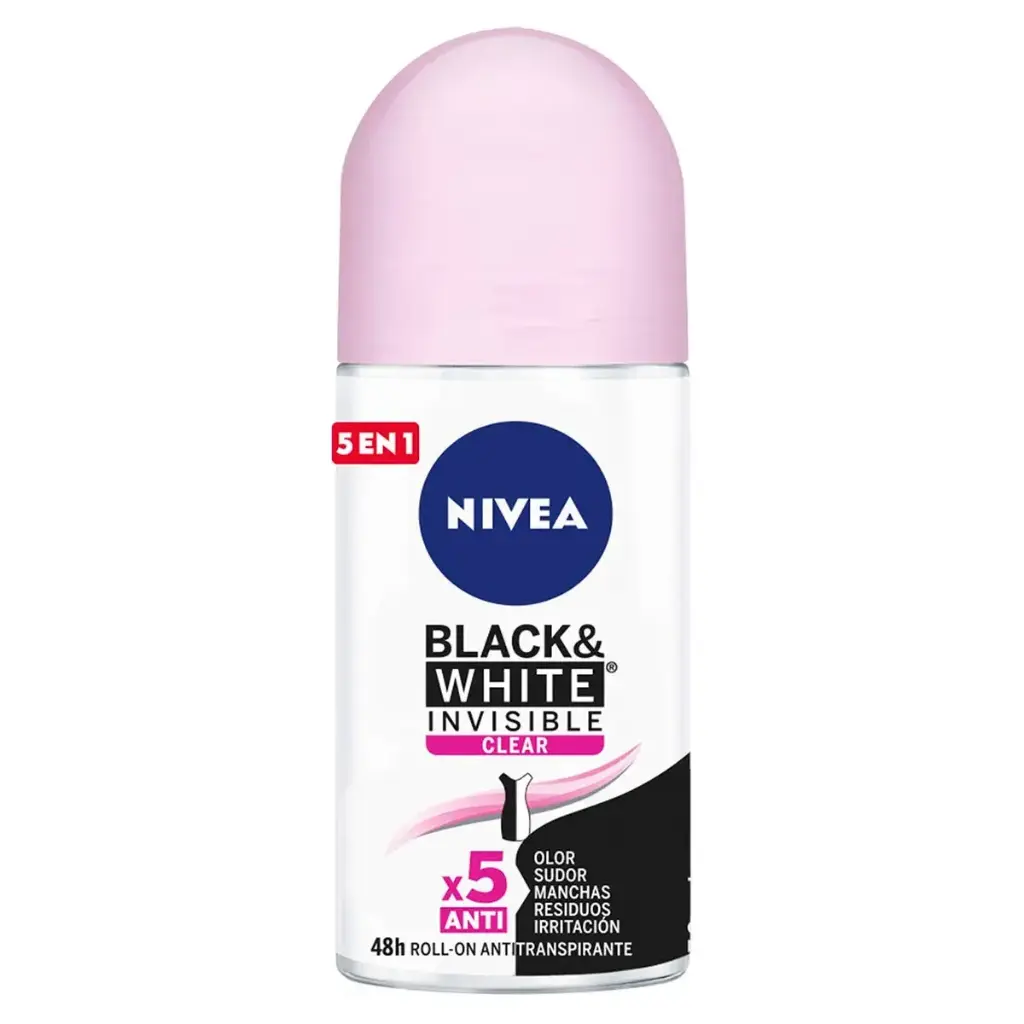 DESODORANTE NIVEA ROLL-ON INVISIBLE CLEAR 50ML