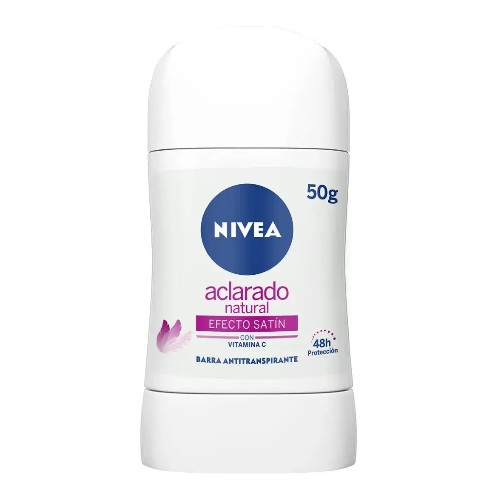 DESODORANTE NIVEA BARRA ACLARADO EFECTO SANTIN 50G