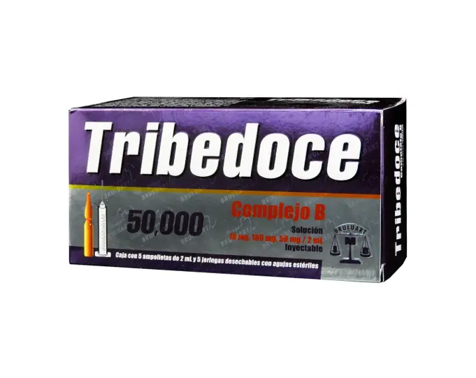 TRIBEDOCE 50,000 INYECTABLE 2ML CON 5 (GI)