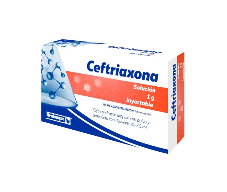 CEFTRIAXONA BRULUAGSA IM 1G 3.5ML (GI)