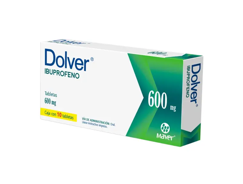DOLVER 600MG TABLETAS CON 10 (GI)