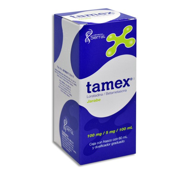 TAMEX 100/5MG SOLUCION 60ML (GI)