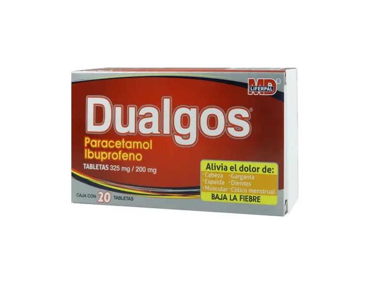 DUALGOS 325/200MG TABLETAS CON 20 (GI)