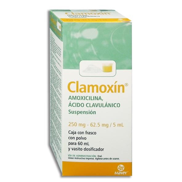 CLAMOXIN 250/62.5MG SUSPENSION 60ML (GI)