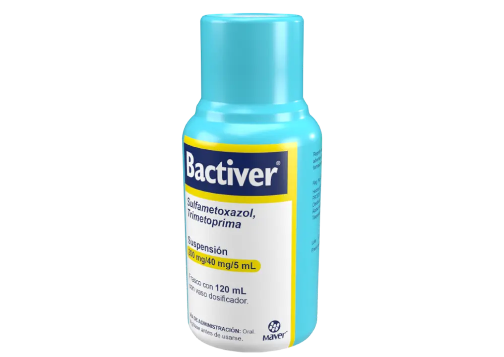 BACTIVER 200/40MG SUSPENSION 120ML (GI)