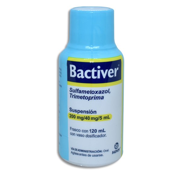 BACTIVER 200/40MG SUSPENSION 120ML (GI)