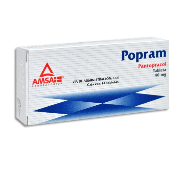 POPRAM 40MG TABLETAS C/14 (GI)
