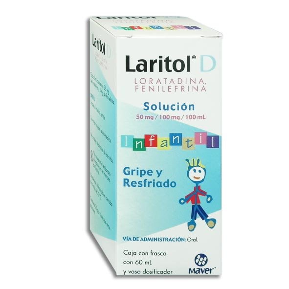 LARITOL D JARABE INFANTIL 60ML (GI)