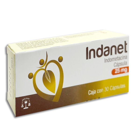 INDANET 25MG CAPSULAS C/30 (GI)