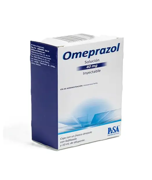 OMEPRAZOL PISA 40MG/10ML SOLUCION INYECTABLE CON 1 (GI)