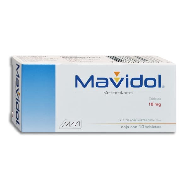MAVIDOL 10MG TABLETAS C/10 (GI)