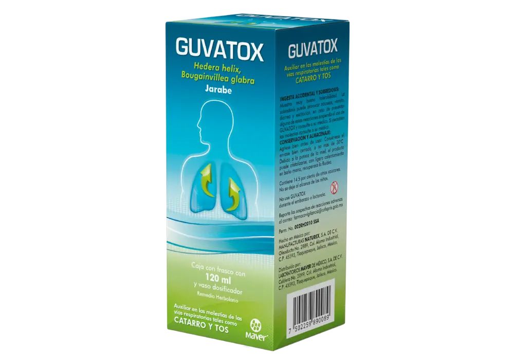 GUVATOX JARABE 120ML (GI)