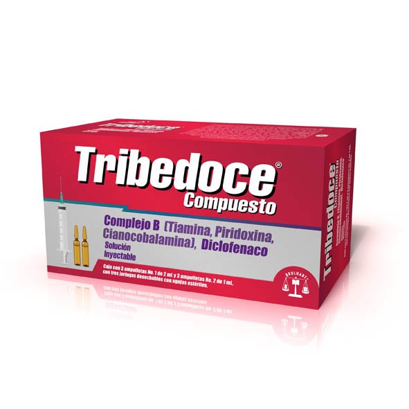 TRIBEDOCE COMPUESTO SOLUCION INYECTABLE C/3 (GI)