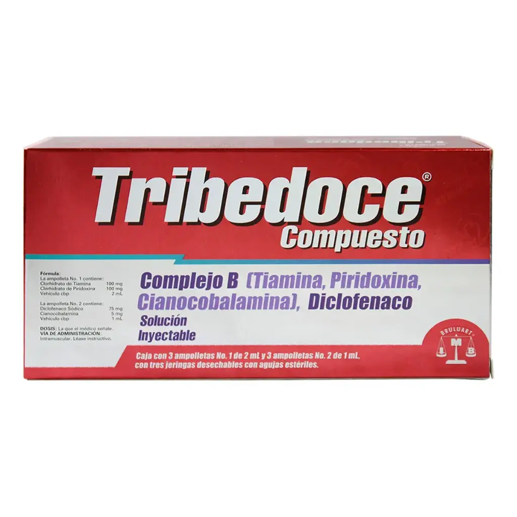 TRIBEDOCE COMPUESTO SOLUCION INYECTABLE CON 3 (GI)