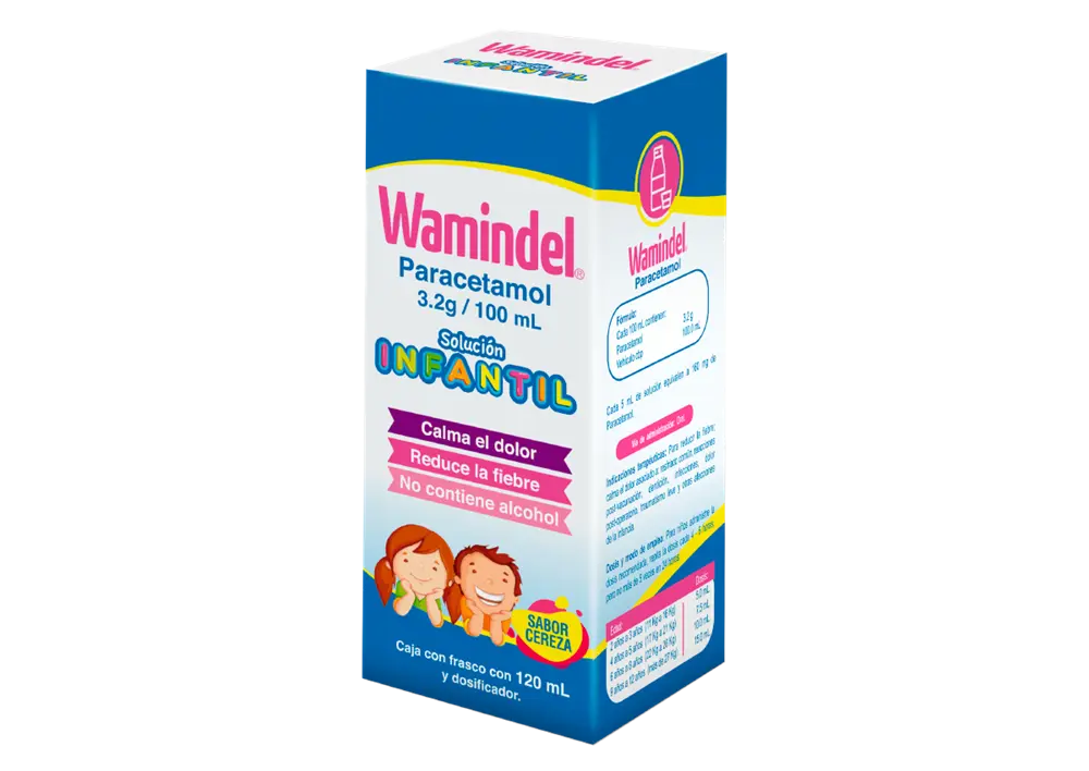 WAMINDEL JARABE 160MG 120ML (GI)