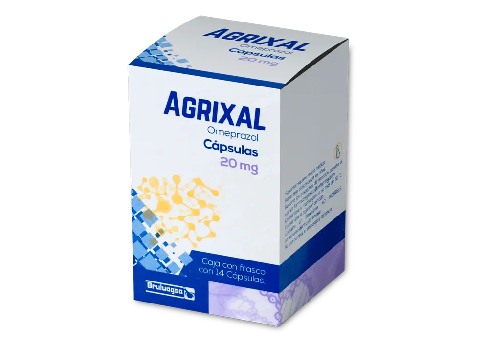 AGRIXAL 20MG CAPSULAS CON 14 (GI)