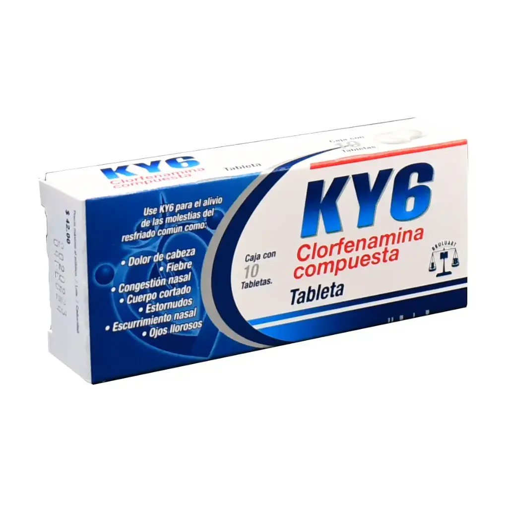 KY6 TABLETAS CON 10 (GI)