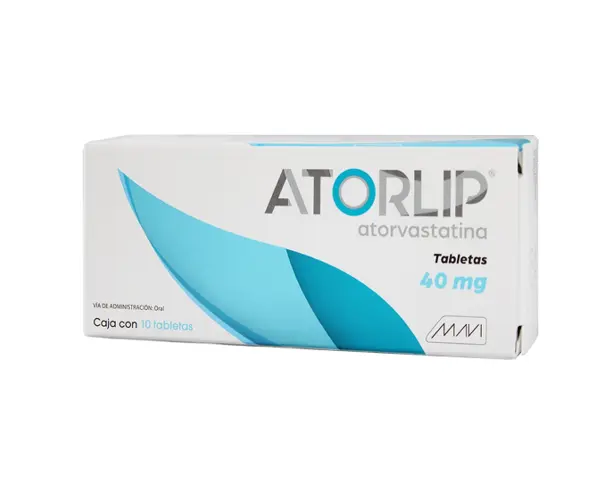 ATORLIP 40MG TABLETAS CON 10 (GI)