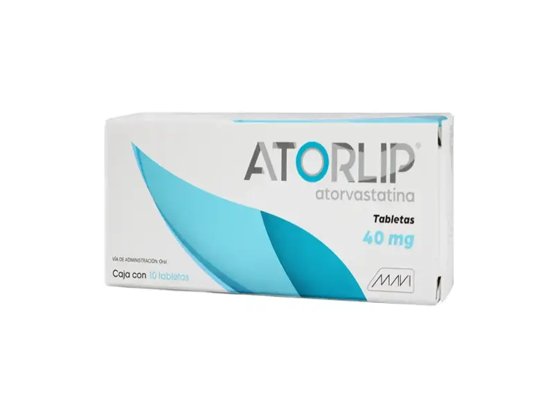 ATORLIP 40MG TABLETAS CON 10 (GI)