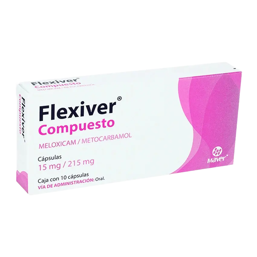 FLEXIVER COMP 15/215MG CAPSULAS CON 10 (GI)