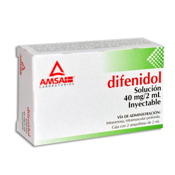 DIFENIDOL AMSA 40MG INYECTABLE C/2 (GI)