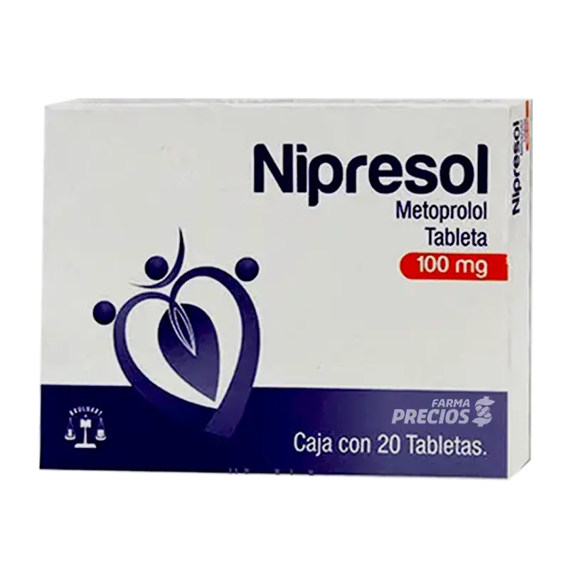NIPRESOL 100MG TABLETAS CON 20 (GI)