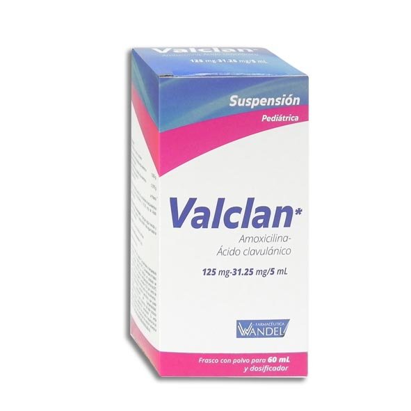 VALCLAN 125/31.25MG SUSPENSION 60ML (GI)