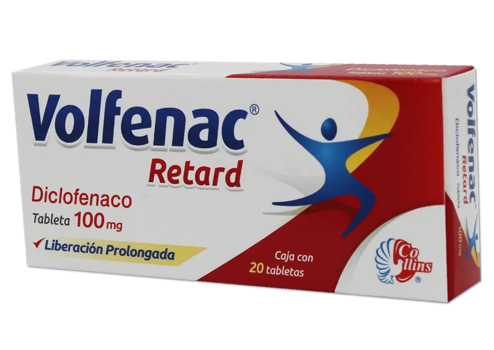 VOLFENAC RETARD 100MG GRAGEAS CON 20 (GI)
