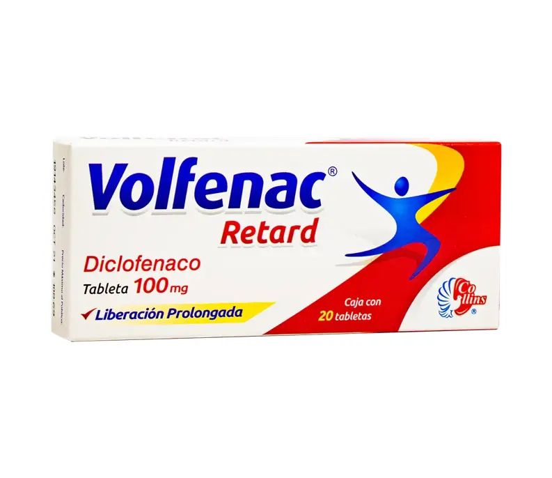 VOLFENAC RETARD 100MG GRAGEAS CON 20 (GI)