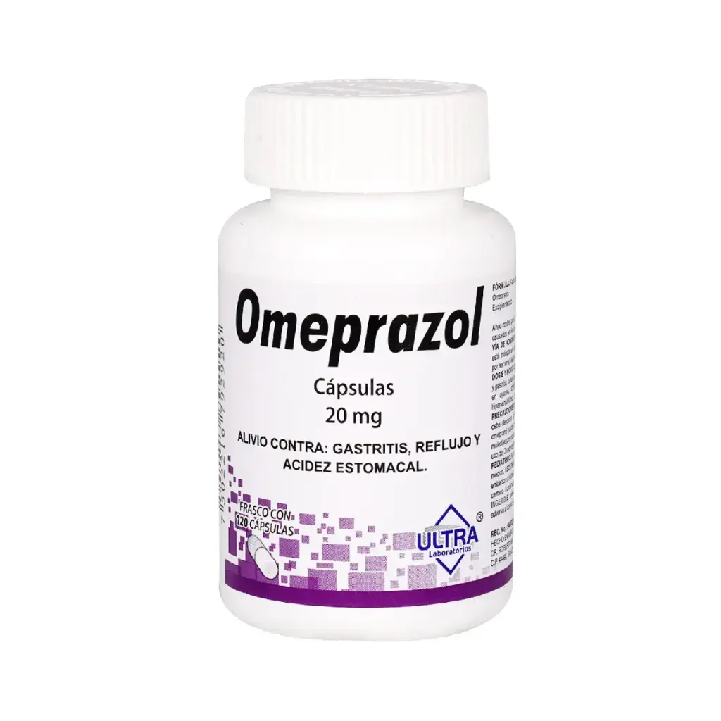 OMEPRAZOL ULTRA 20MG CAPSULAS CON 120 (GI)