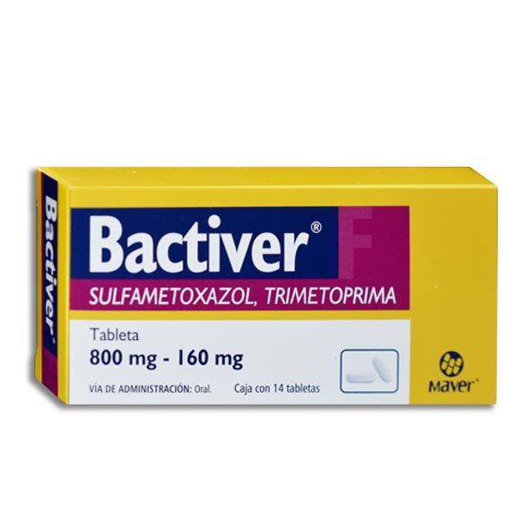 BACTIVER F 160/800MG TABLETAS C/14 (GI)