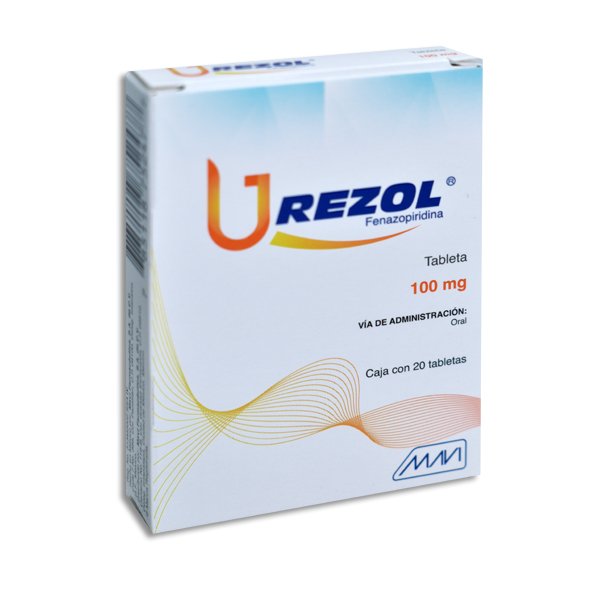UREZOL 100MG TABLETAS C/20 (GI)