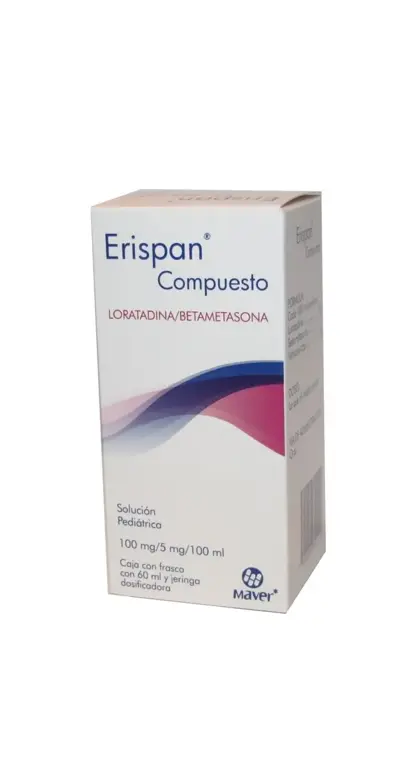 ERISPAN COMPUESTO 100/5MG SUSPENSION 60ML (GI)