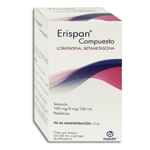 ERISPAN COMPUESTO 100/5MG SUSPENSION 60ML (GI)