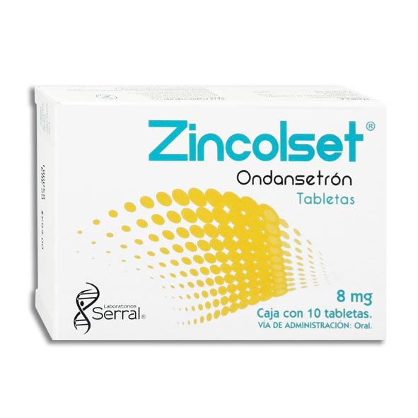 ZINCOLSET 8MG TABLETAS C/10 (GI)