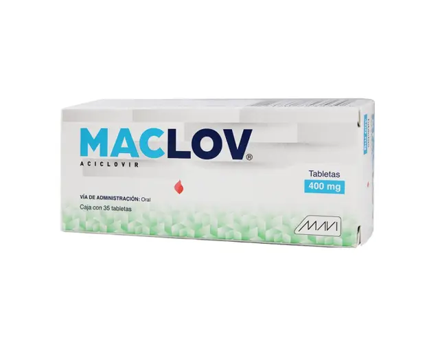 MACLOV 400MG TABLETAS CON 35 (GI)