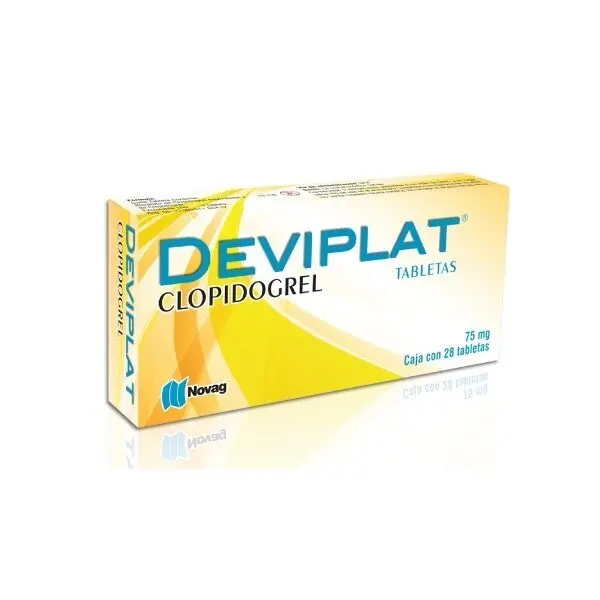 DEVIPLAT 75MG TABLETAS CON 28 (GI)